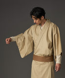 【PRE-ORDER】WAROBE / COTTON GABARDINE YUKATA / BEIGE