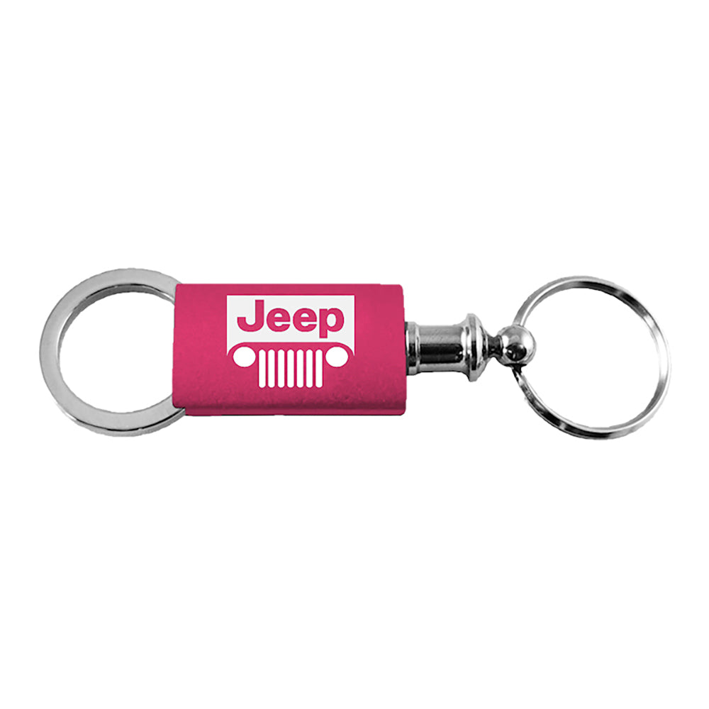 Details about   Jeep Grill Keychain & Keyring Pink Valet