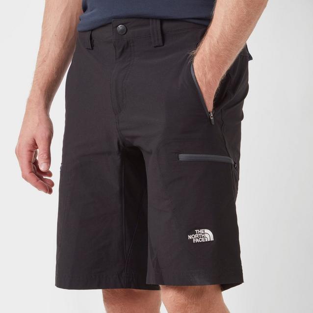 north face exploration shorts black