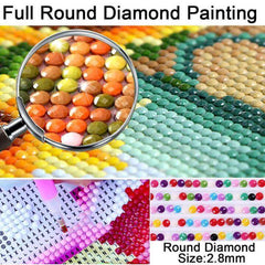 Round drill diamond painting kits