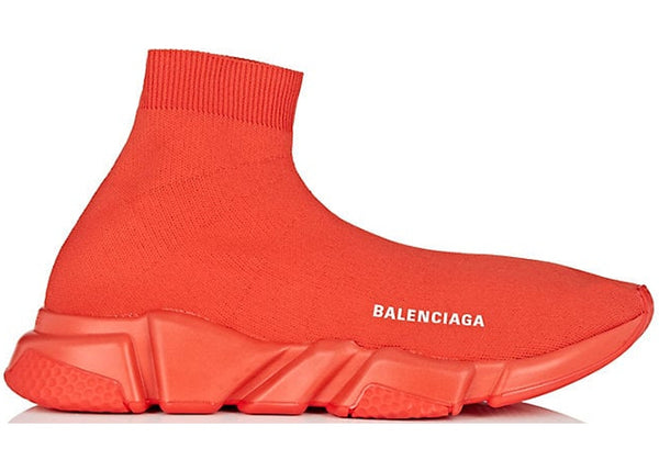 balenciaga trainer red