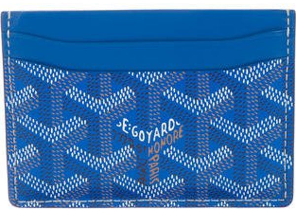 blue goyard cardholder