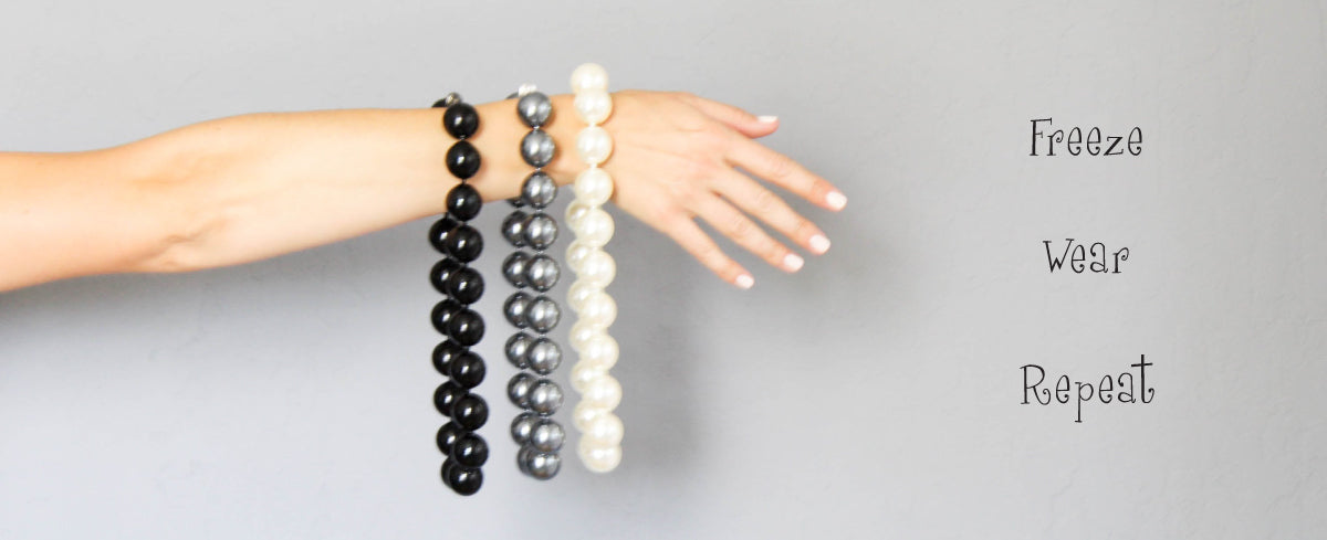 Hot Girls Pearls A Line Of Body Cooling Jewelry