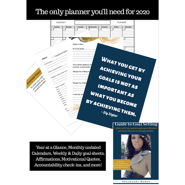 Focus 12-Month Productivity Planner