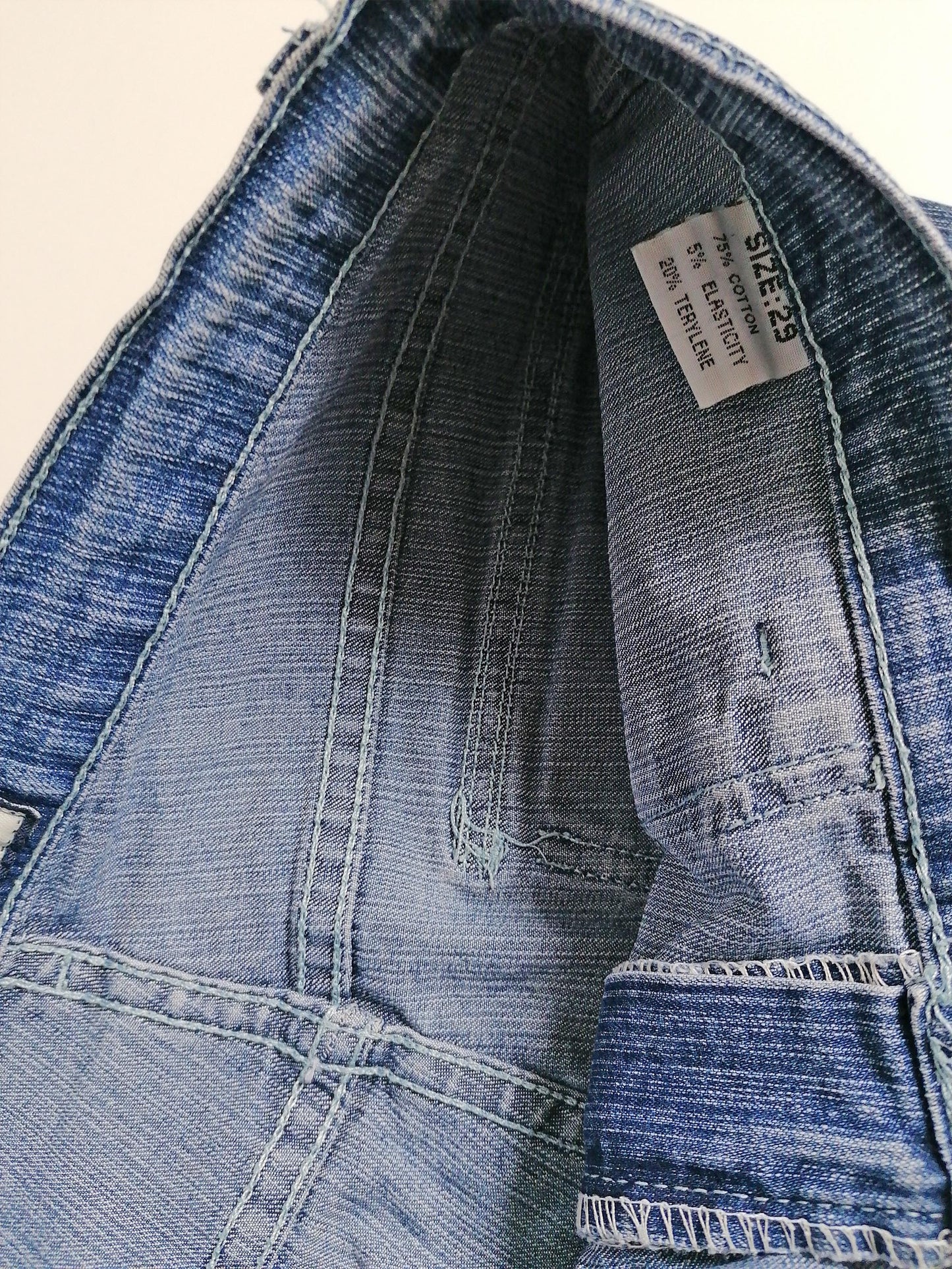 Vintage 90's Low-Rise Flared Cargo Jeans - size M