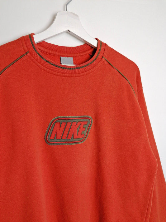 Y2K NIKE Pumpkin Spice Sweatshirt - size M-L / height 164 -176 cm