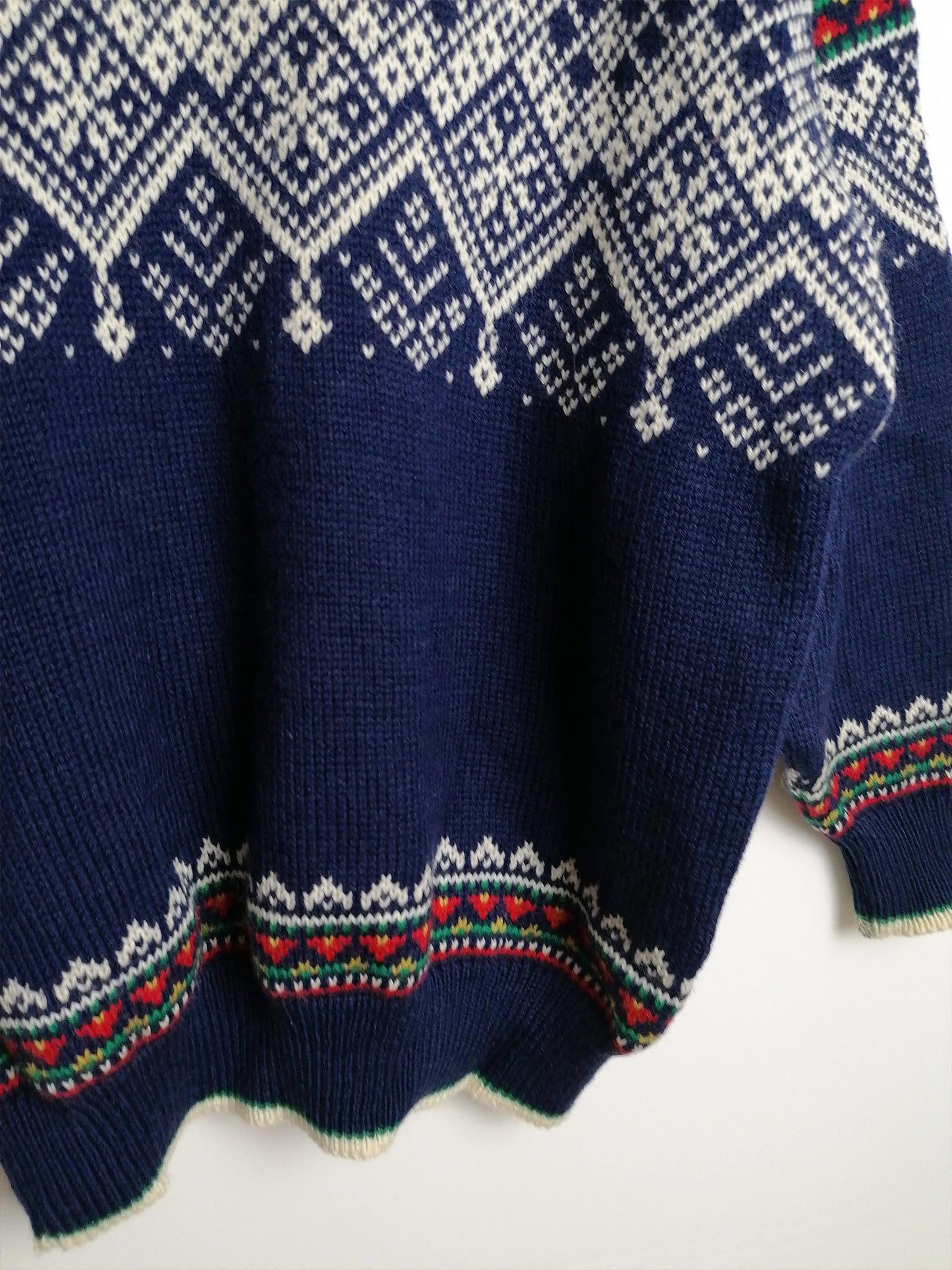 IDENA 80's Nordic Ski Sweater - size M-L