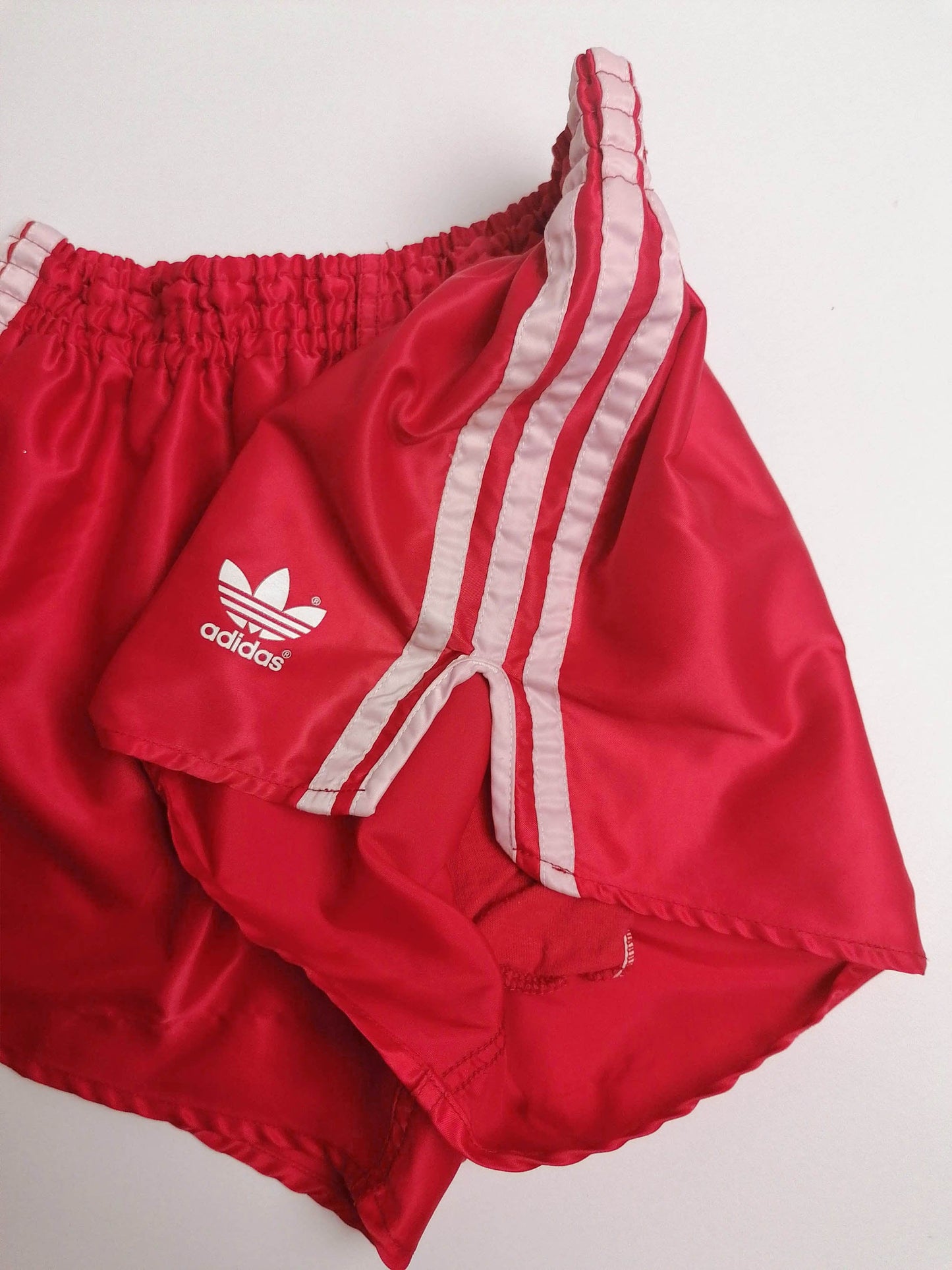 80's Adidas Running Shorts Red - size XS / D4