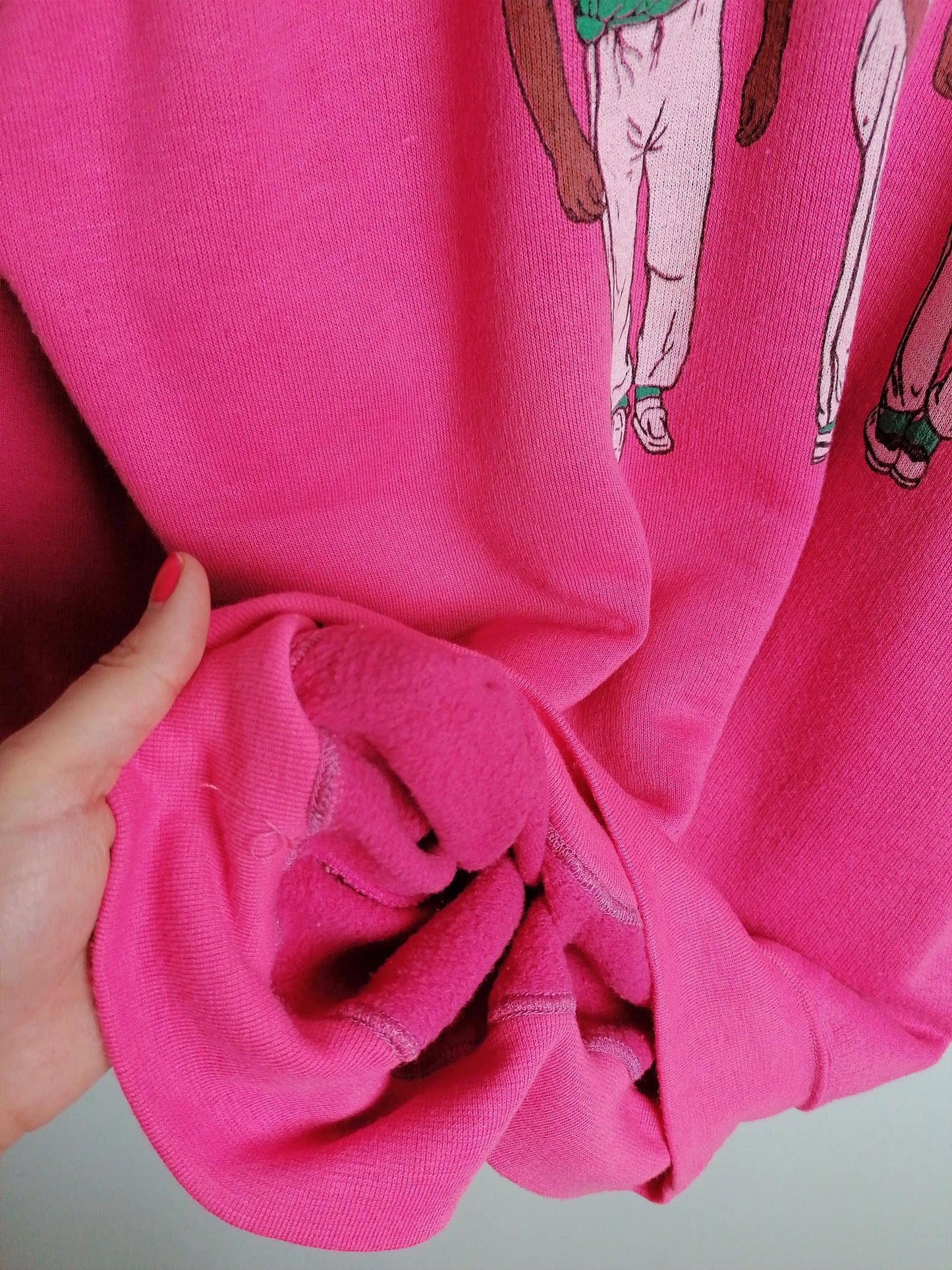 *Rare* 80's IKEA Pink Sweatshirt - size L-XL