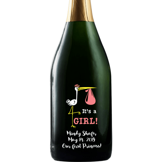 Personalized Champagne Bottle Gift 