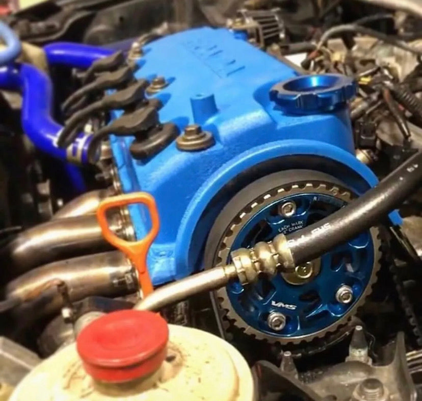 Honda B-Series Engine Twin Cam Gear Adjustable Racing Integra Civic Crx EK Blue
