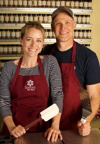Mike and Janet from Savory Spice Shop based in Denver, Colorado.