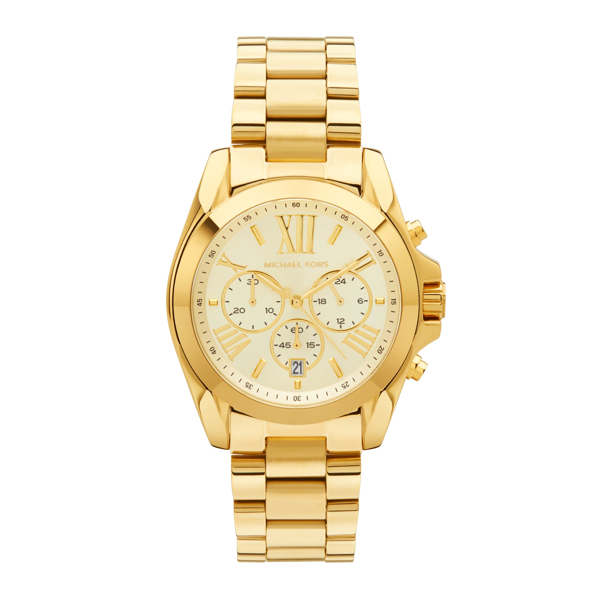 Michael Kors Bradshaw Chronograph Watch - Gold | STORE