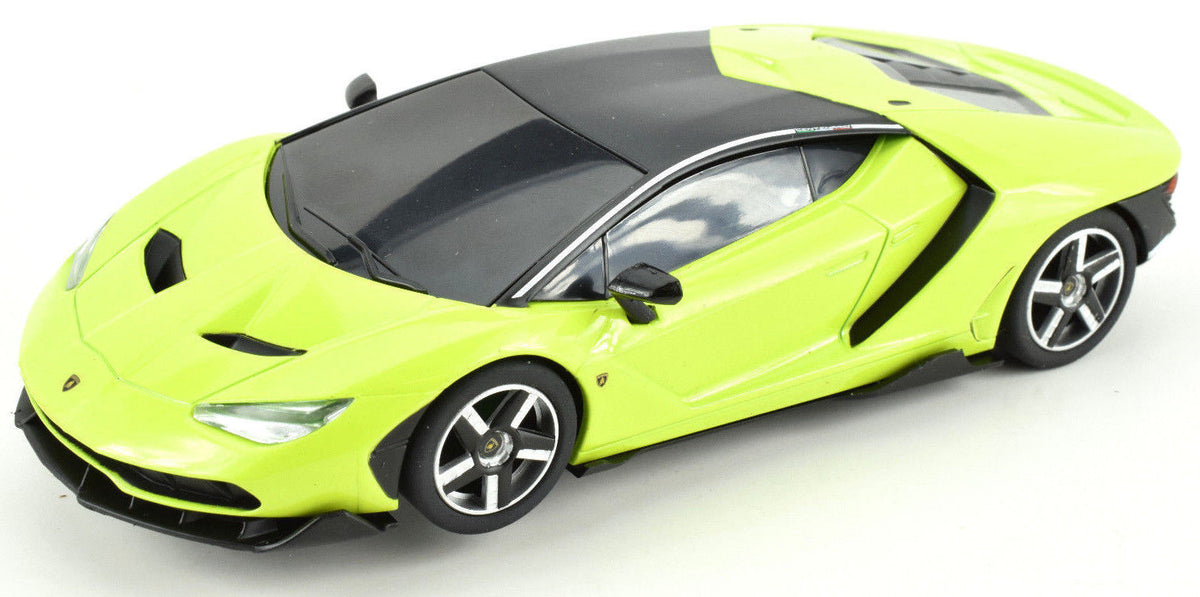 Scalextric Lime Green Lamborghini Centenario DPR 1/32 Scale Slot Car C