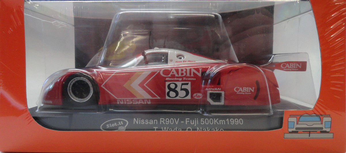 Slot.it Nissan R90v Slot Car SICA28C Fuji 500km 1990 With Case for sale online 