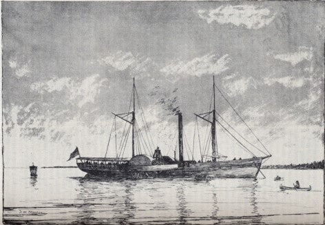 Walk In Water, Lake Erie's first passenger steamer
