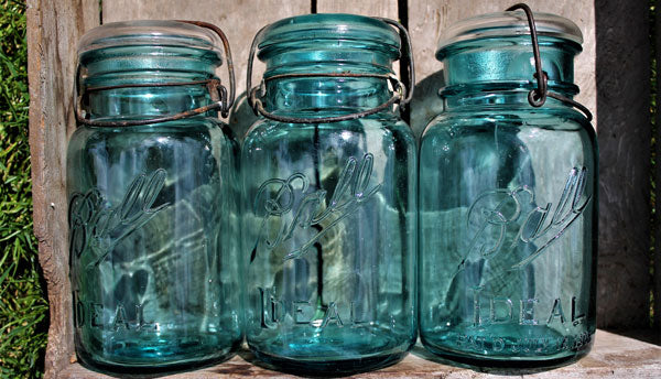 blue ball jars