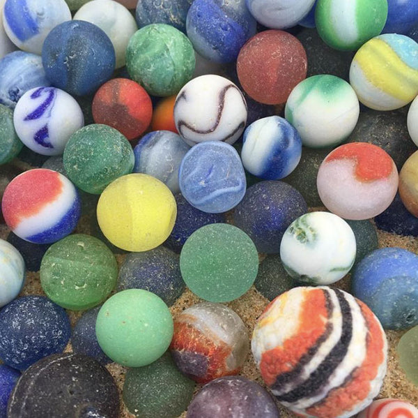 chesapeake bay beach glass marbles