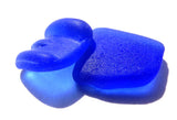 cobalt blue beach glass