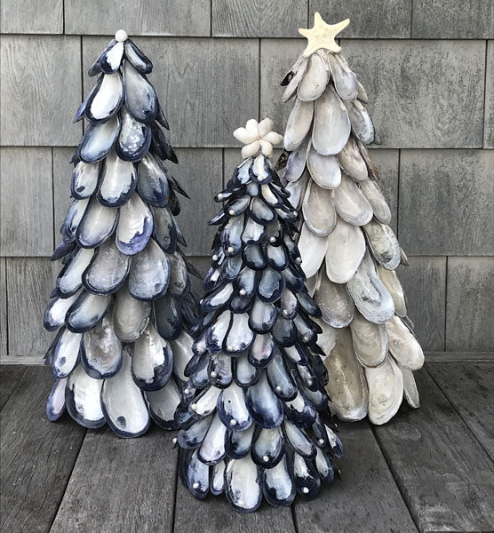 sea shell christmas tree craft