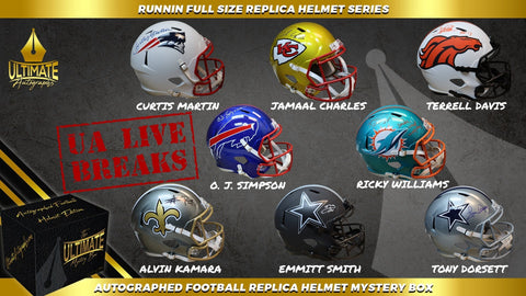 Live Break #1 - The Runnin' Full Size Helmet Replica Helmet Series - 05/29/2022 2 PM CST