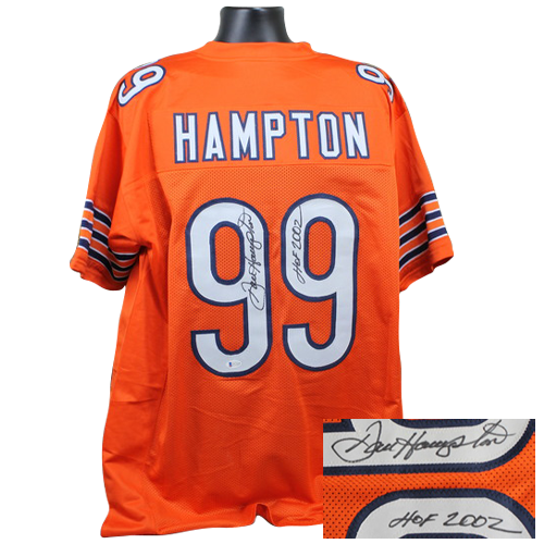 1982-83 Dan Hampton Game Worn Chicago Bears Jersey. Football, Lot  #56802