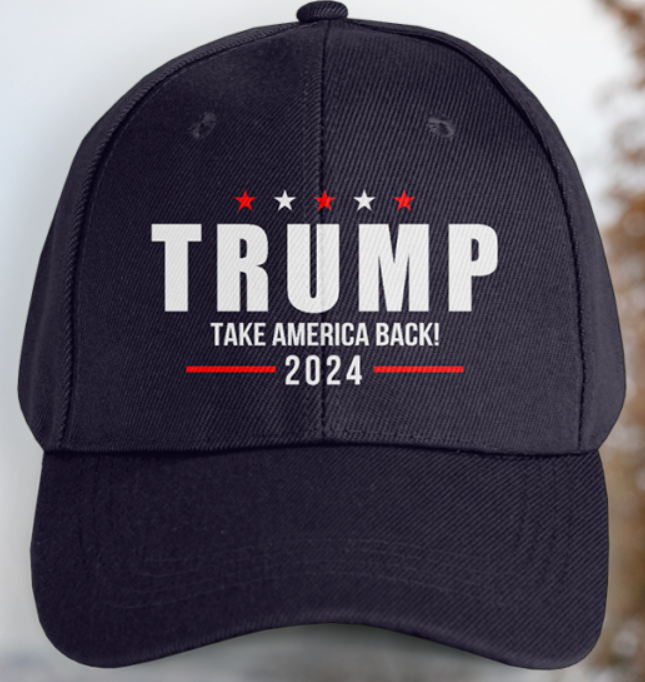 Trump 2024 Take America Back Hat Patriot Powered Products