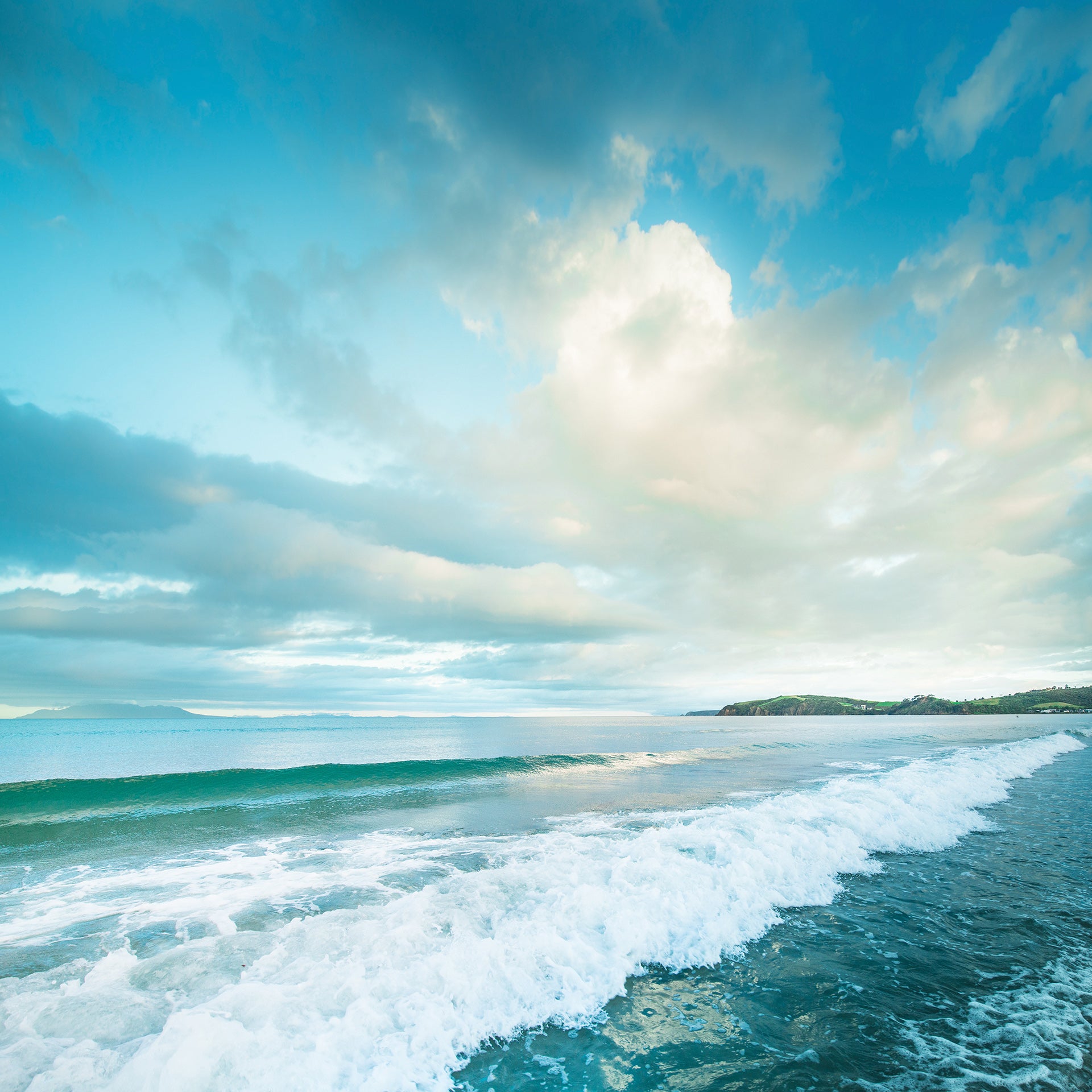 Ocean landscape New Zealand