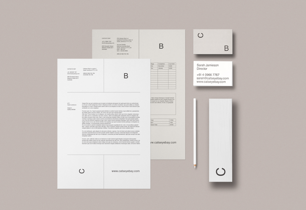 stationery ideas | graphic design by SP-GD