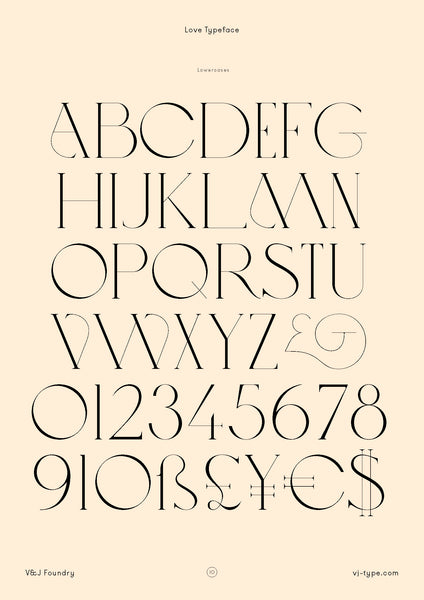 alphabet font design