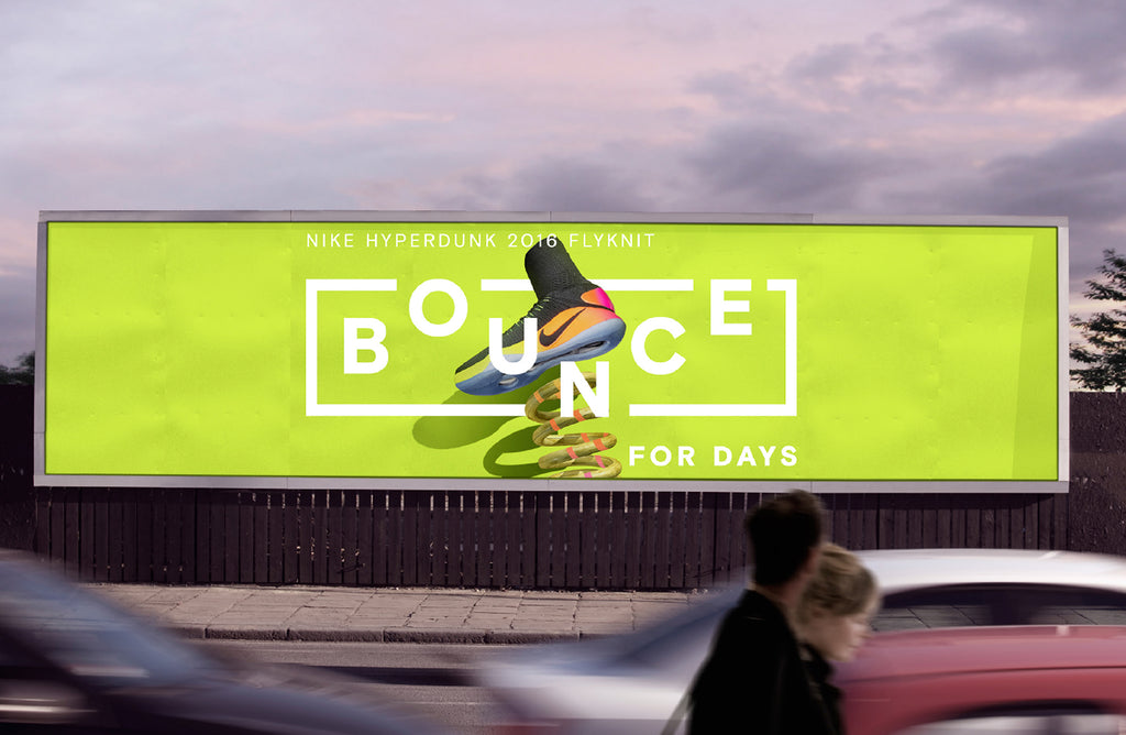 Nike billboard design bounce