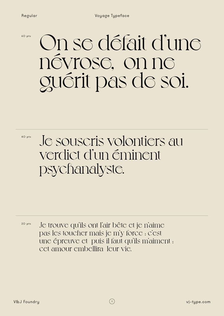 Font typography design