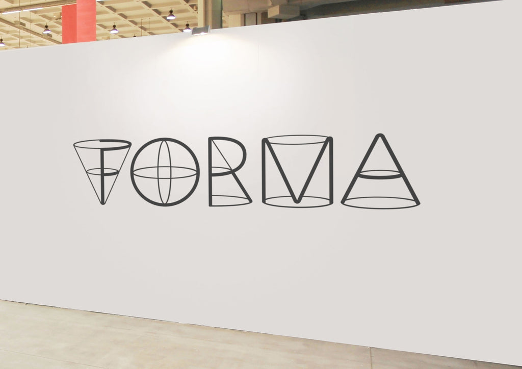 Forma typography exhibition display