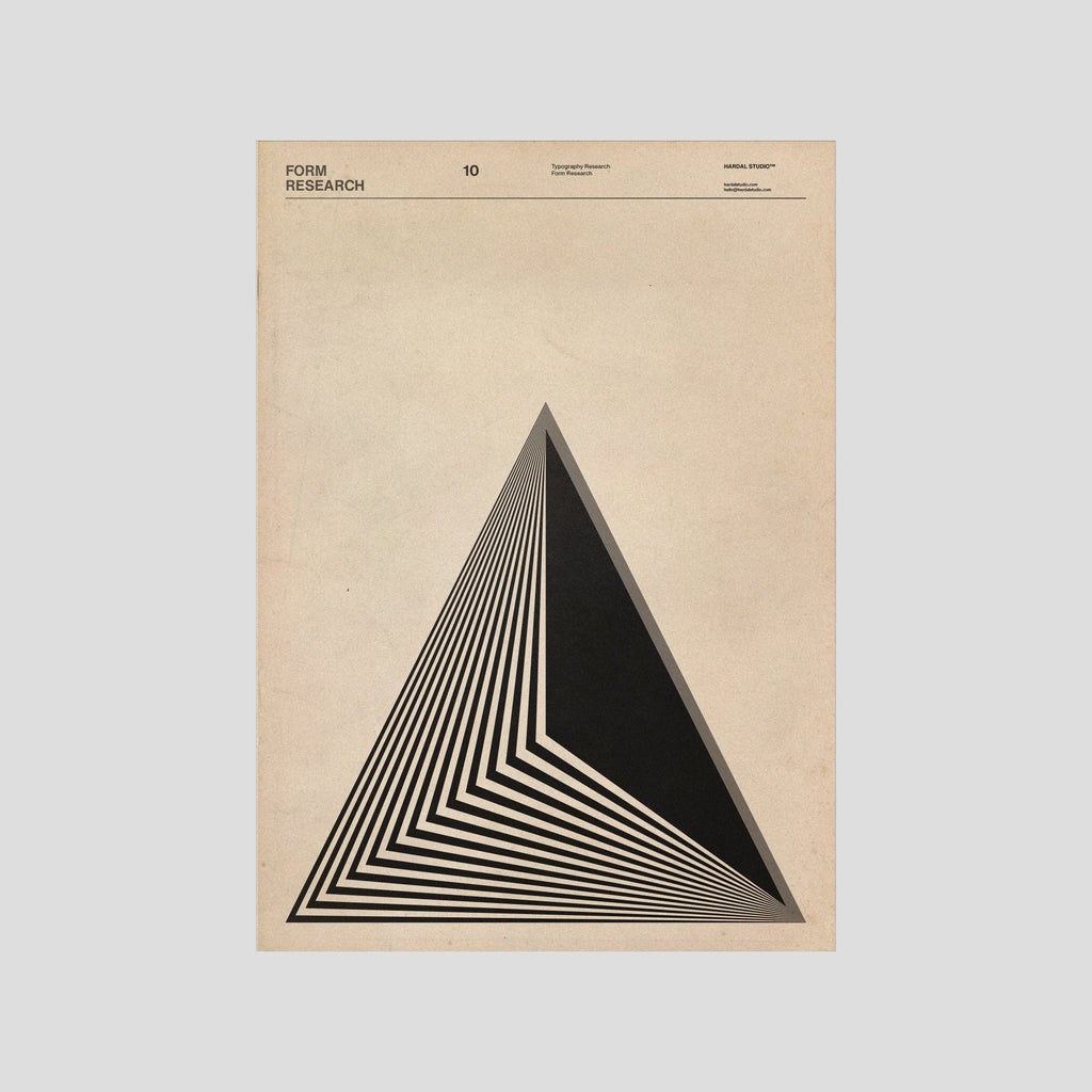 Minimal Poster Layout | By Faith Hardal 