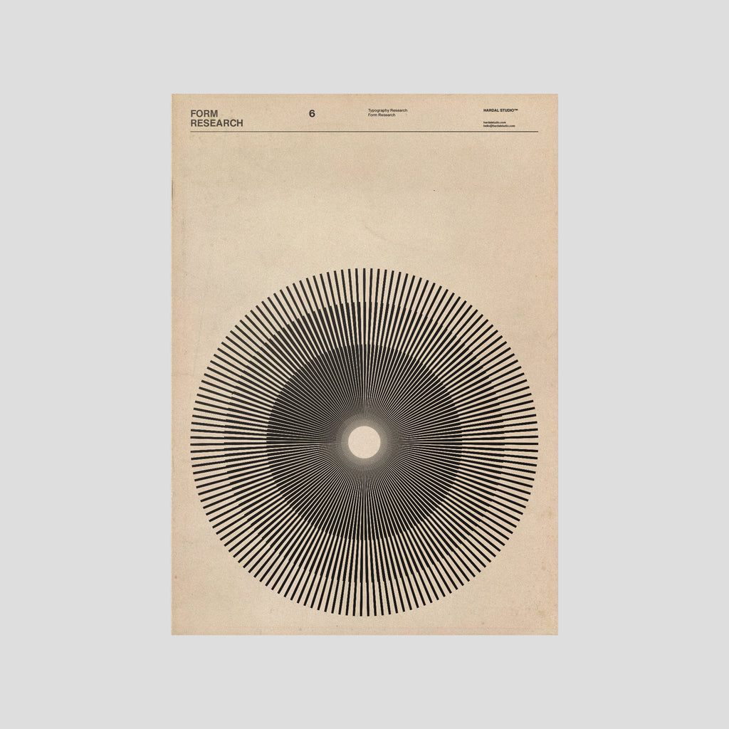 Minimal Poster Layout | By Faith Hardal 