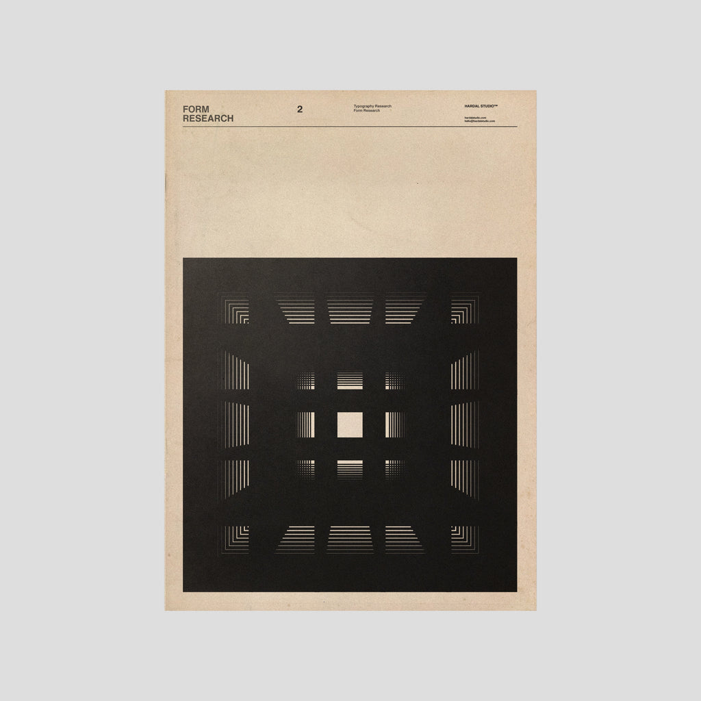 Minimal Poster Layout | By Faith Hardal 