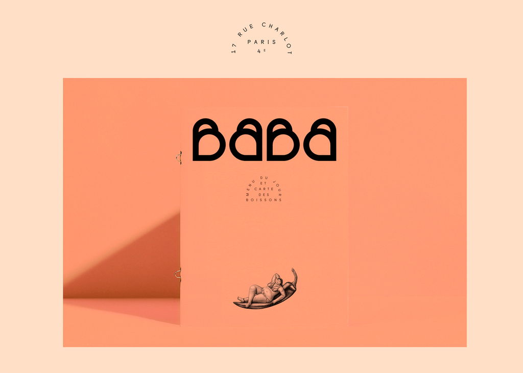 baba brand design layout