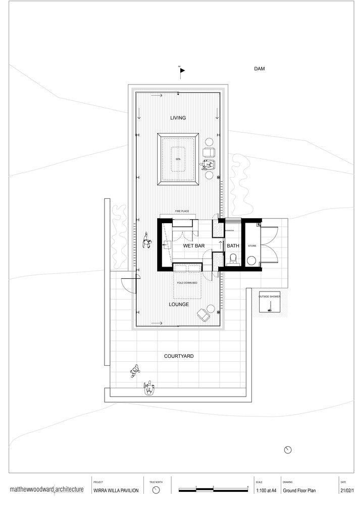 modern architecture wirra willa plan