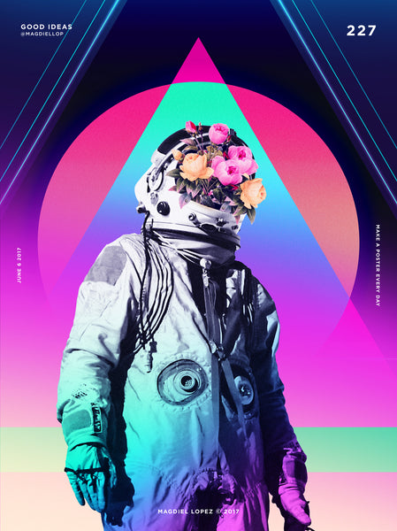 Colourful Geometric Layout | By Graphic Designer Magdiel Lopez