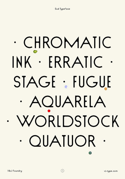 sud font styles