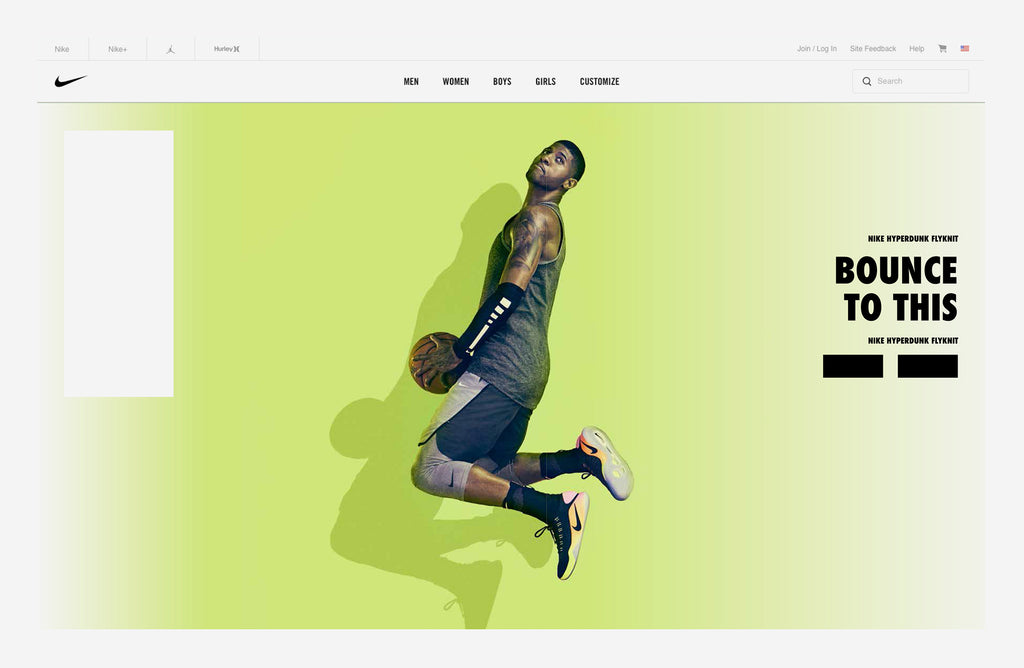 website design nike