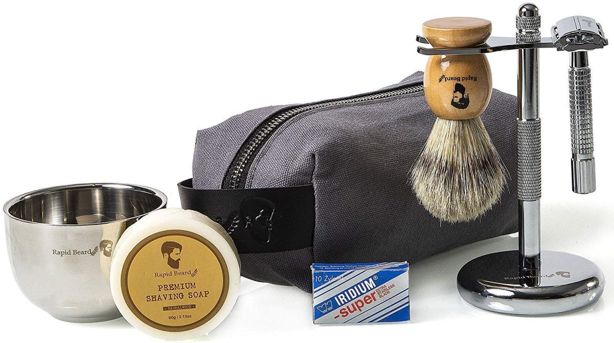 beard shaving kit