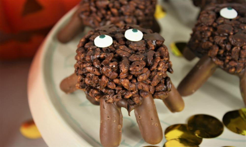 Halloween Party Blog I Chocolate Spiders Recipe I My Dream Party Shop
