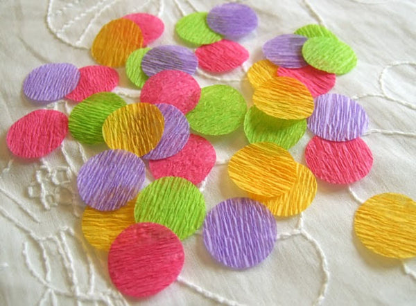 Rachel Swartley diy crepe paper confetti