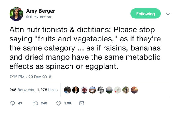 Amy Berger on Twitter - Fruit on Keto