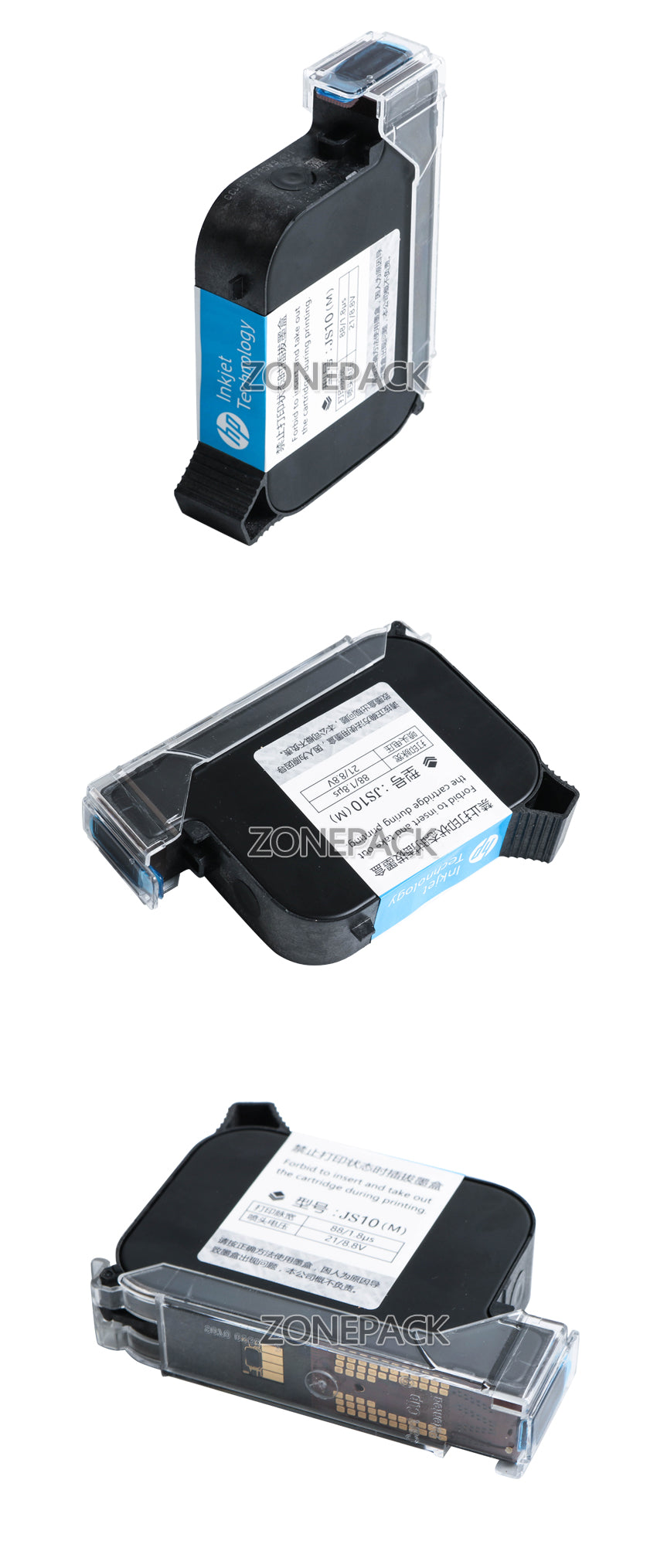 ZONESUN Ink Box For Handheld Intelligent USB QR Code Inkjet Printer Coding Machine