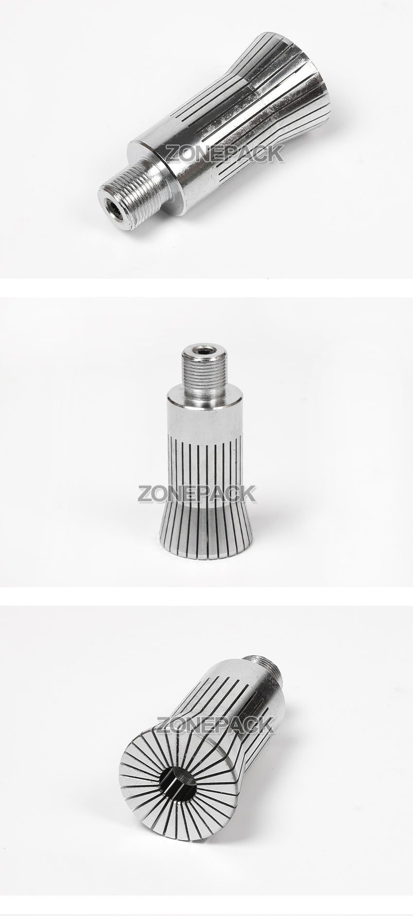 ZONEPACK Capping Head for New Perfume Cap Crimping Machine Capper Metal Cap Press Capping Machine