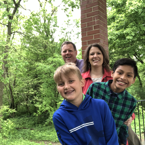 SALT effect picture of Kristie’s family