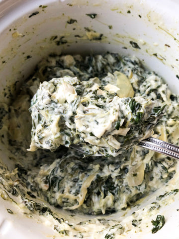 Crockpot Spinach Artichoke Dip