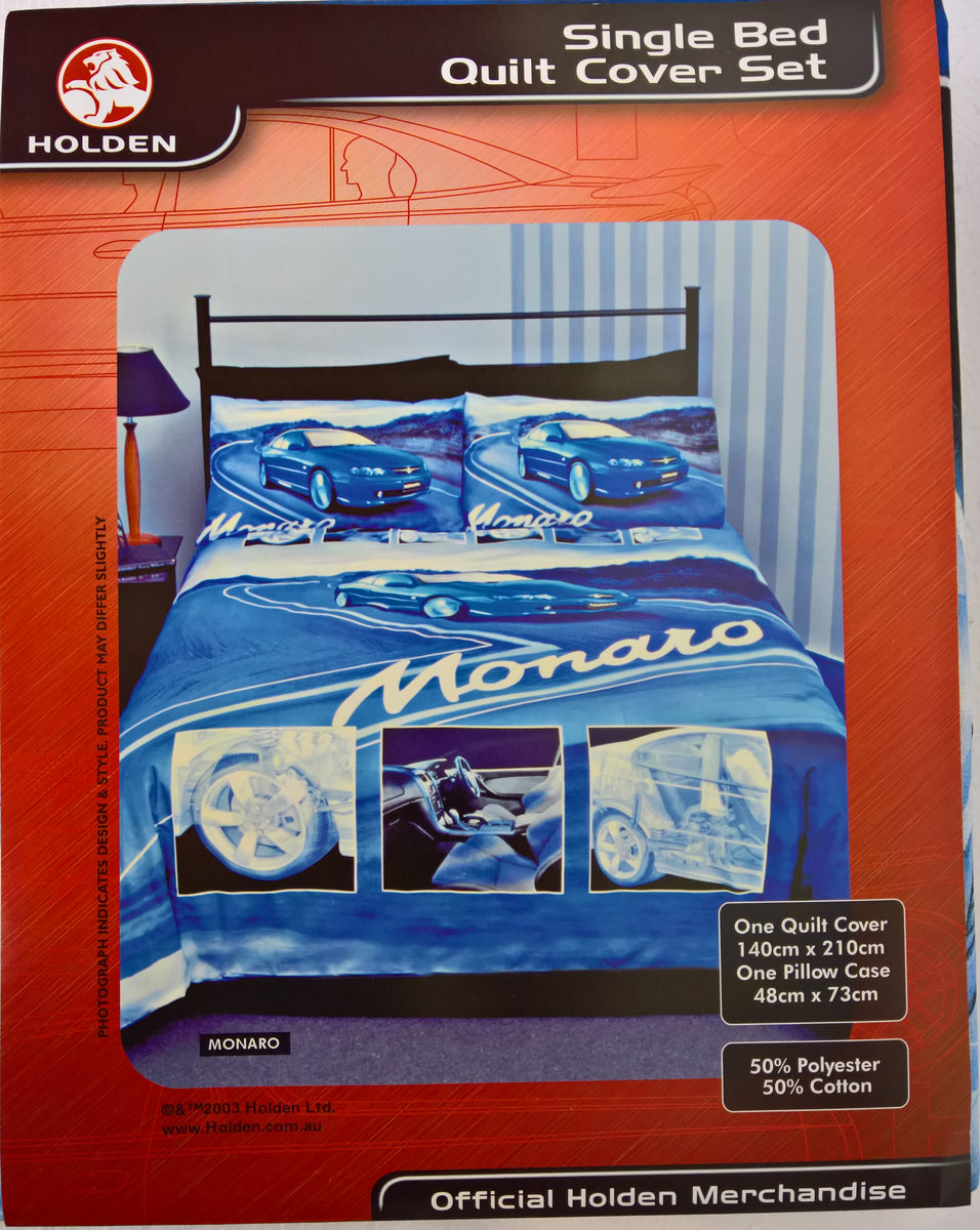 1 Holden Monaro Vy Cv8 Drive Single Bed Doona Quilt Cover